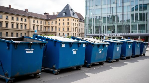 Des bennes de 4 à 35 m3 pour tous vos besoins à Genève