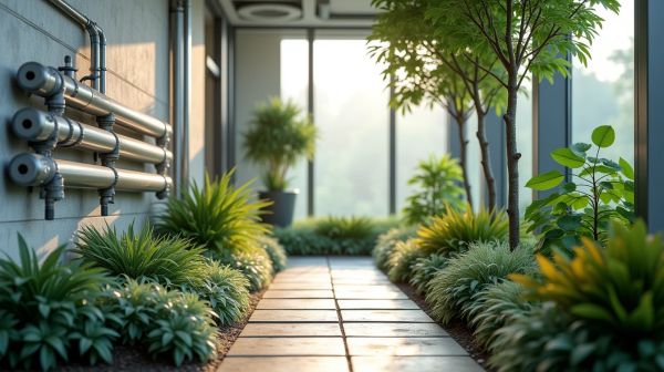 Optimisez votre espace commercial avec un système d'irrigation efficace